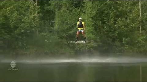 A Canadian has invented a hoverboard THAT ACTUALLY FLIES