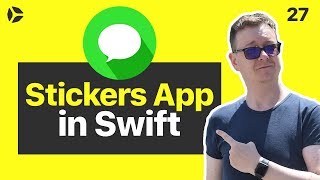 Stickers app for iMessage in Swift 4 (FAST) screenshot 4