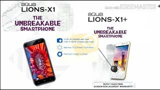 Latest launched Smartphone- Intex Aqua Lions X1+ & X1 screenshot 1