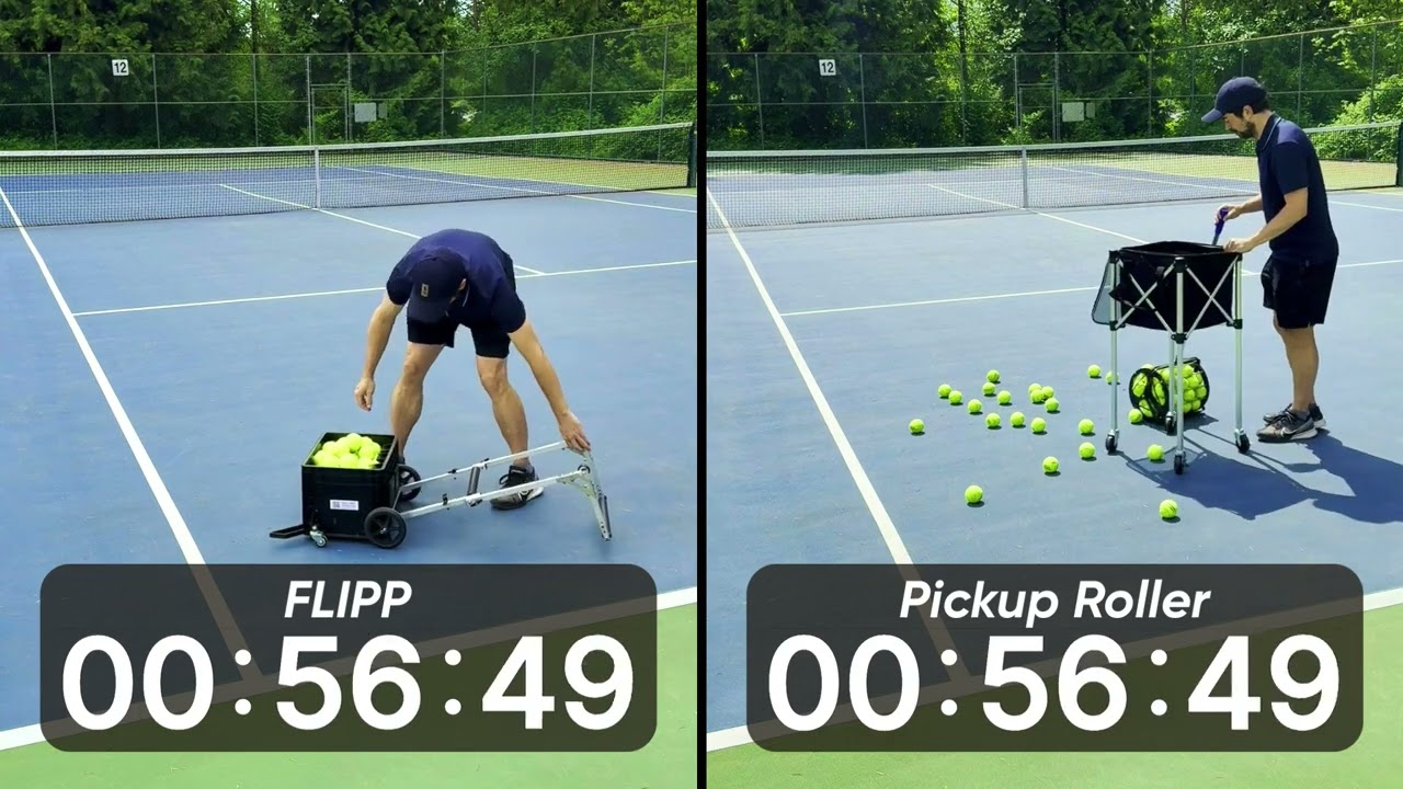 Best Tennis Ball Picker/Hopper | FLIPP Vs Pickup Roller