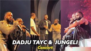 Dadju, Tayc et jungeli en concert