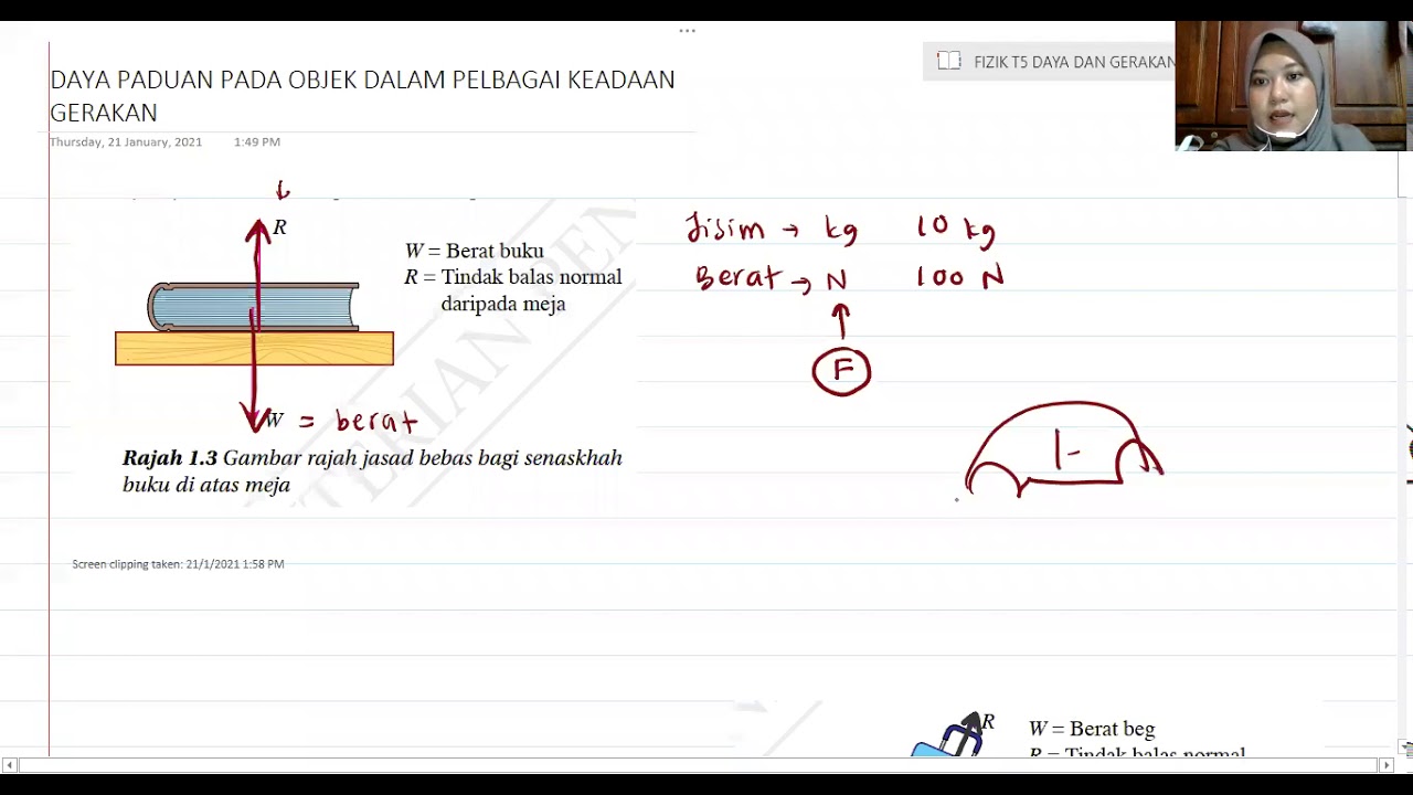 Fizik Tingkatan 4 Daya Dan Gerakan Ii Part 2 3 Youtube