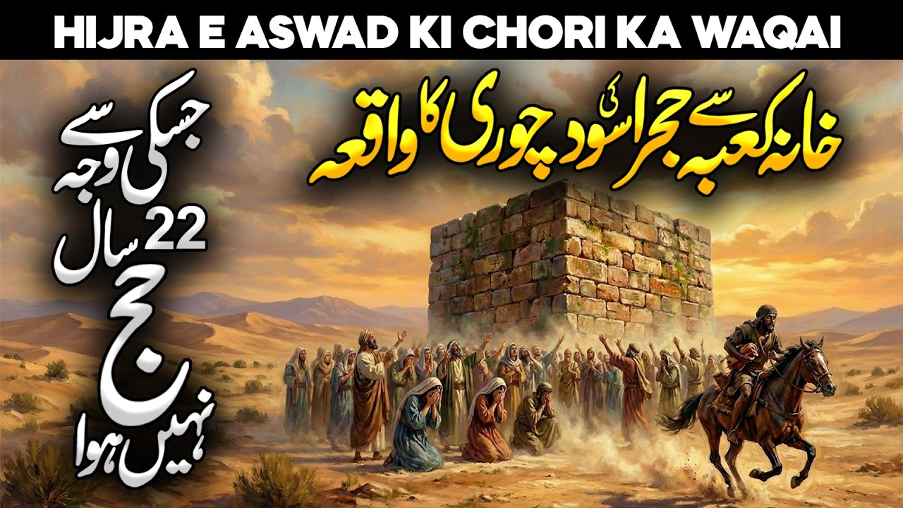 Who Stole the Black Stone | Hajr E Aswad Chori Ka Waqia | Sacred Stones | Kaaba | Faysal Islamic