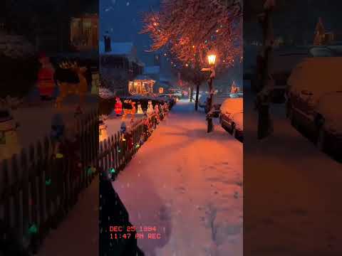 Snowy Christmas Walk 2026 ❄️🎄 Christmas Lights#music #christmas #christmasmagic #xmas # #santa