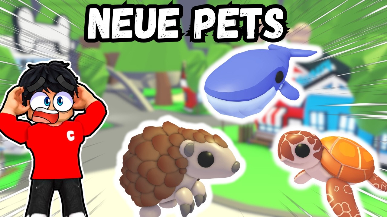 DAS SIND MEINE ERSTEN PETS vom NEUEN EVENT in ADOPT ME!