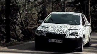 New Astra I Camouflaged on the road I Opel