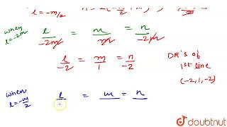 The direction cosines of two lines satisfy 2l 2m-n 0 and lm mn nl 0 The angle between these lin
