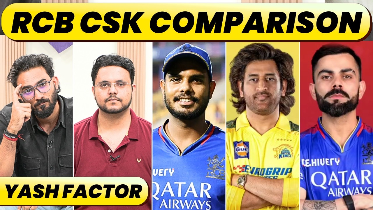 🔴RCB VS CSK, WHO WINS? YASH DAYAL'S OPTION FOR RCB. CSK FANS READY FOR REVENGE