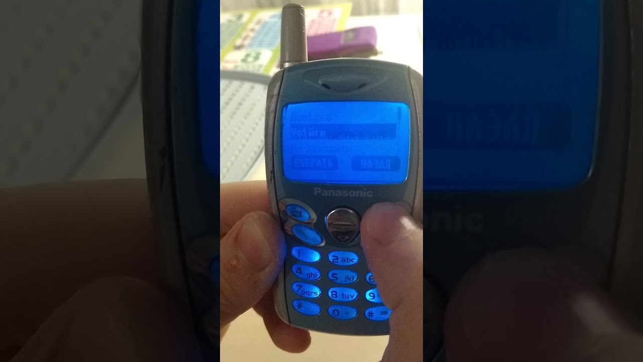 Panasonic Gd55 Обзор Старого телефона.