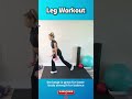 10 Minute Leg Workout for Women Over 40  #carolinejordan