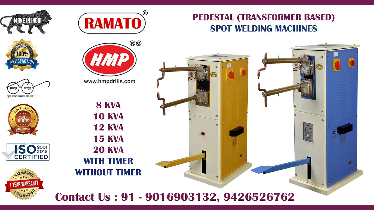 HMP Almari Making Spot Welding Machine Demo By Rajlaxmi Machine Tools