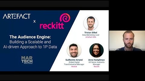 US MarTech Fall 2021: Artefact x Reckitt | Audience Engine