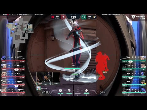 GEN.G Winning Moments Against Sentinels | Valorant Champions 2024 Group B