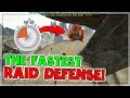 THE QUICKEST SOLO BASE DEFENSE! - ARK Trio PvP