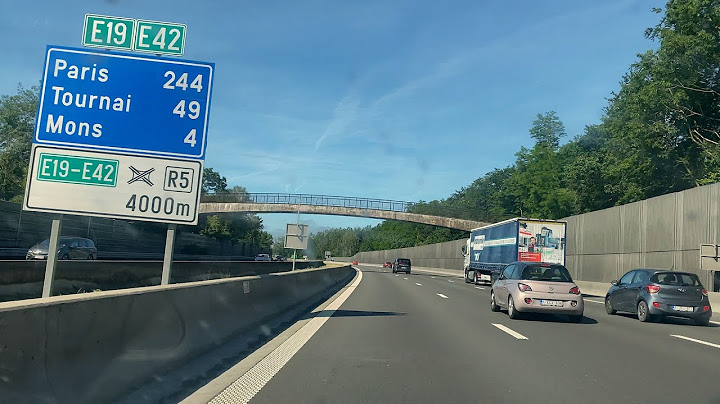 Road trip, Stockholm Älvsjö to Paris, Rödby to Paris 11th of June 2021