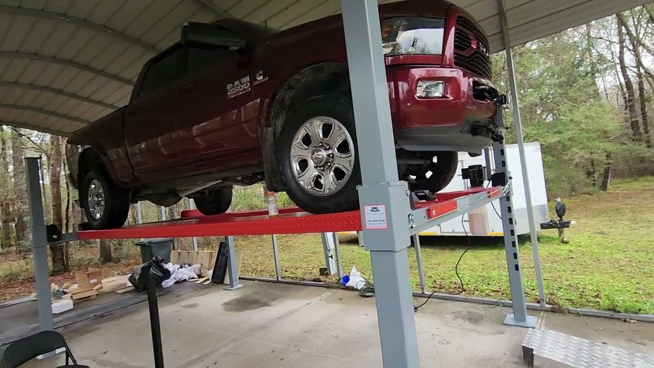 Четырехстоечный подъемник Advantage Lift SS-11000-WD для осмотра