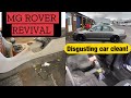 Cleaning a disgusting MG ZT (Rover 75) car detailing /dirty car