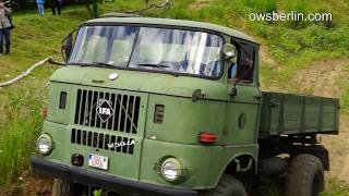 OFF ROAD IFA-W50LA 4x4 army truck production DDR.