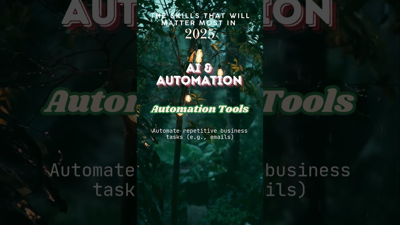 Most In-Demand AI & Automation Skills to Learn Right Now 🤖