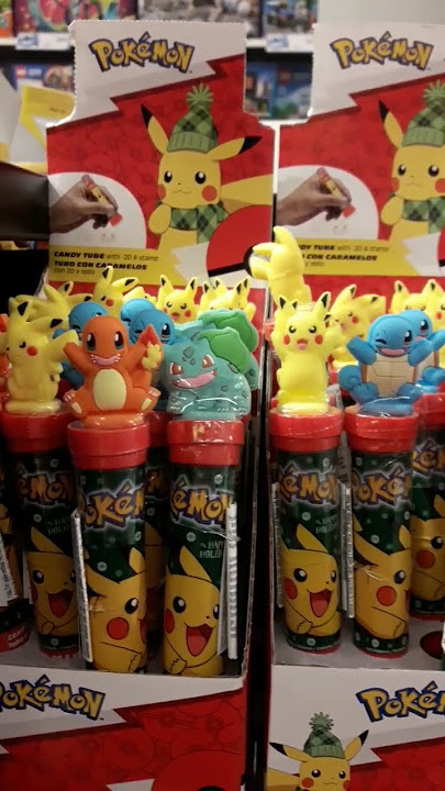 Pokemon Candy Tube (24x 8 grammes) - Grossiste Compliment.nl