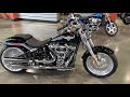 2021 HARLEY-DAVIDSON FATBOY 114 in Vivid Black