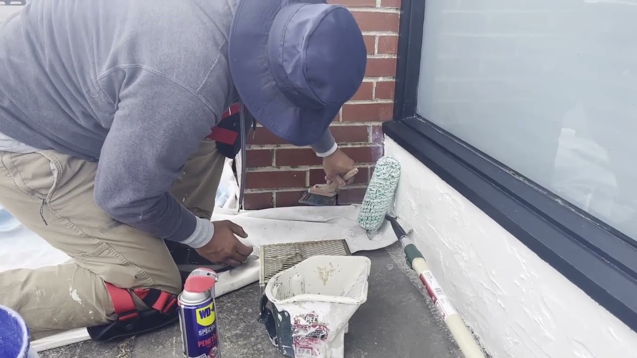 How To Apply Sherwin Williams H&C ClariShield Water-Based Wet Look Sealer To Brick Pillar Masonry