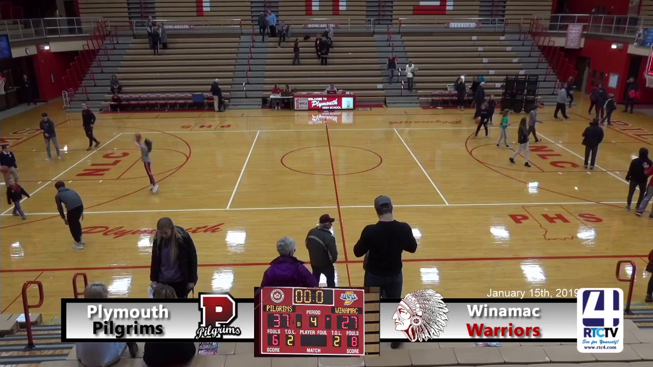 Winamac Girls Basketball Plymouth YouTube