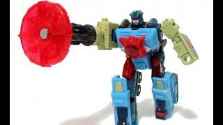 Energon StrongArm & Offshoot - Transformers Energon