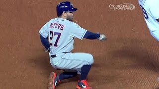 HOU@TEX: Altuve steals bases on consecutive pitches