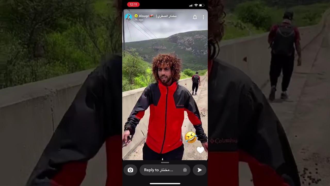 مختار الصقري 😂 جولة في صلالة مع بو هباش الكائن الغريب 🐵😂