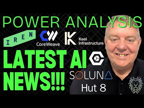 Video preview for Latest CORZ, CRWV, HUT, IREN, SLNH & KEEL News | Top AI Stocks to Watch | AI Stock Headlines