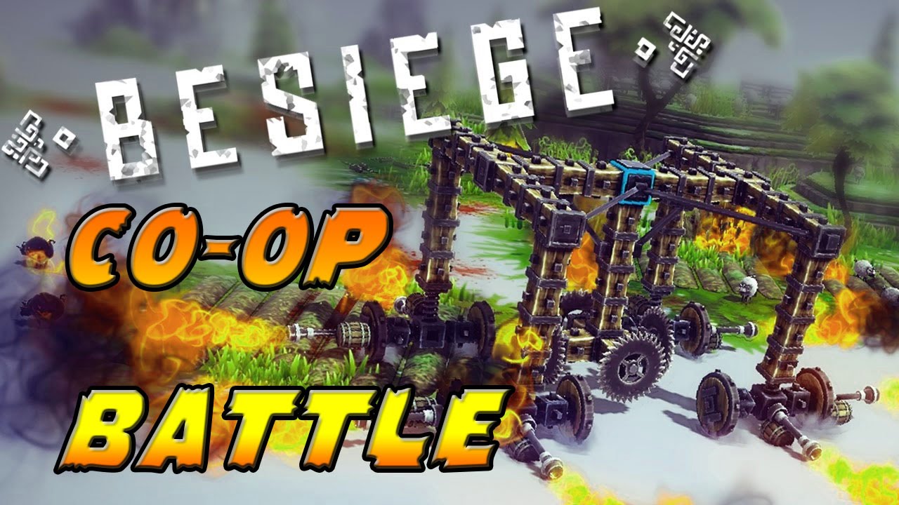 Besiege Co-op Battle EP1 w/ Gamingmeatheadhd [Besiege]