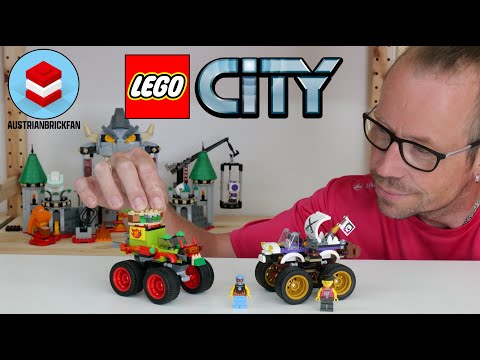 LEGO City 60397 Monster Truck Race Speed Build Review