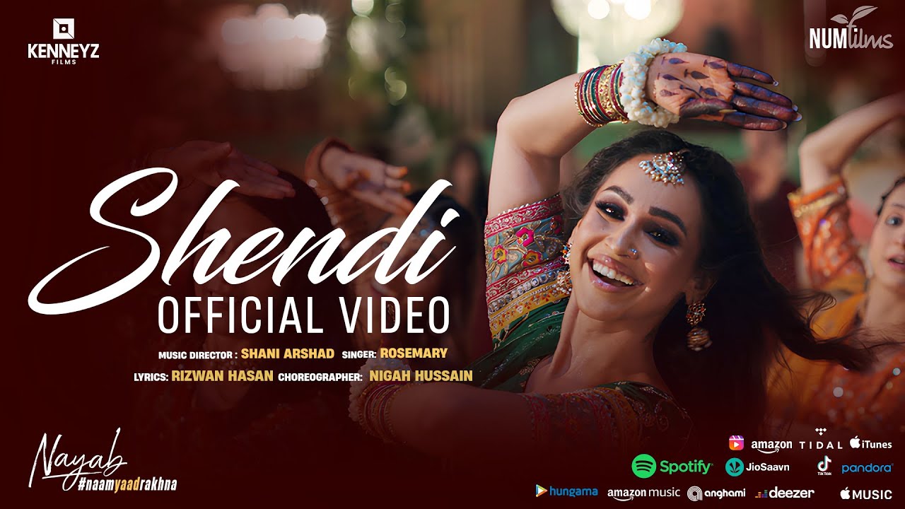 Shendi Song  Nayab  Ft Faryal Mehmood   Yumna Zaidi  Javed Sheikh  M Fawad Khan  Usama Khan