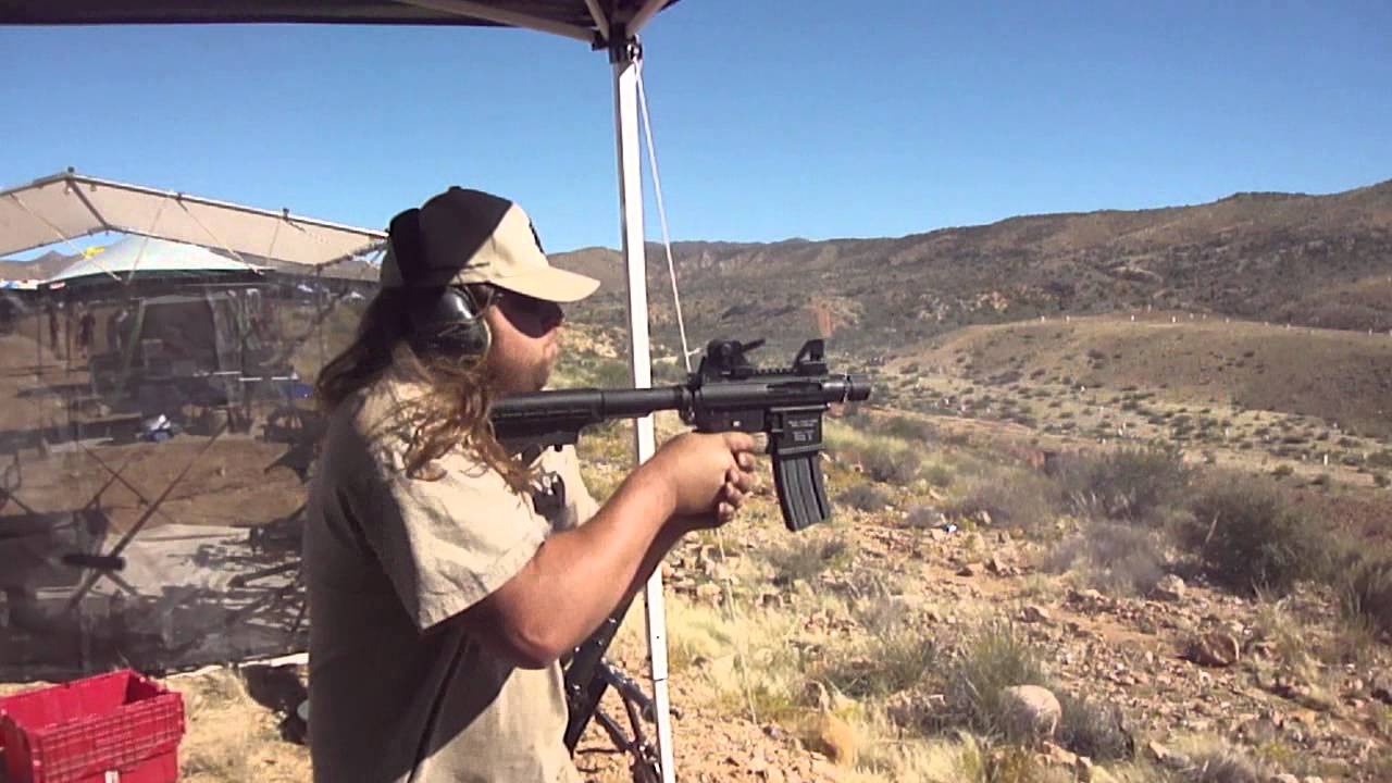 2 inch AR 15 Barrel Test Fire FA - YouTube.