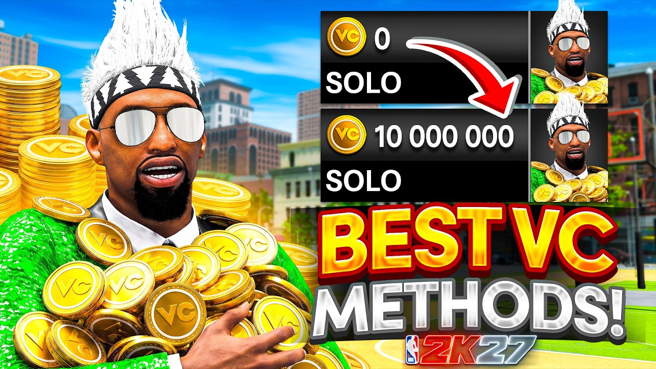 THE BEST & FASTEST WAYS to EARN VC in NBA 2K27! ✅ TOP 8 LEGIT METHODS to GET VC EASILY in NBA2K27!