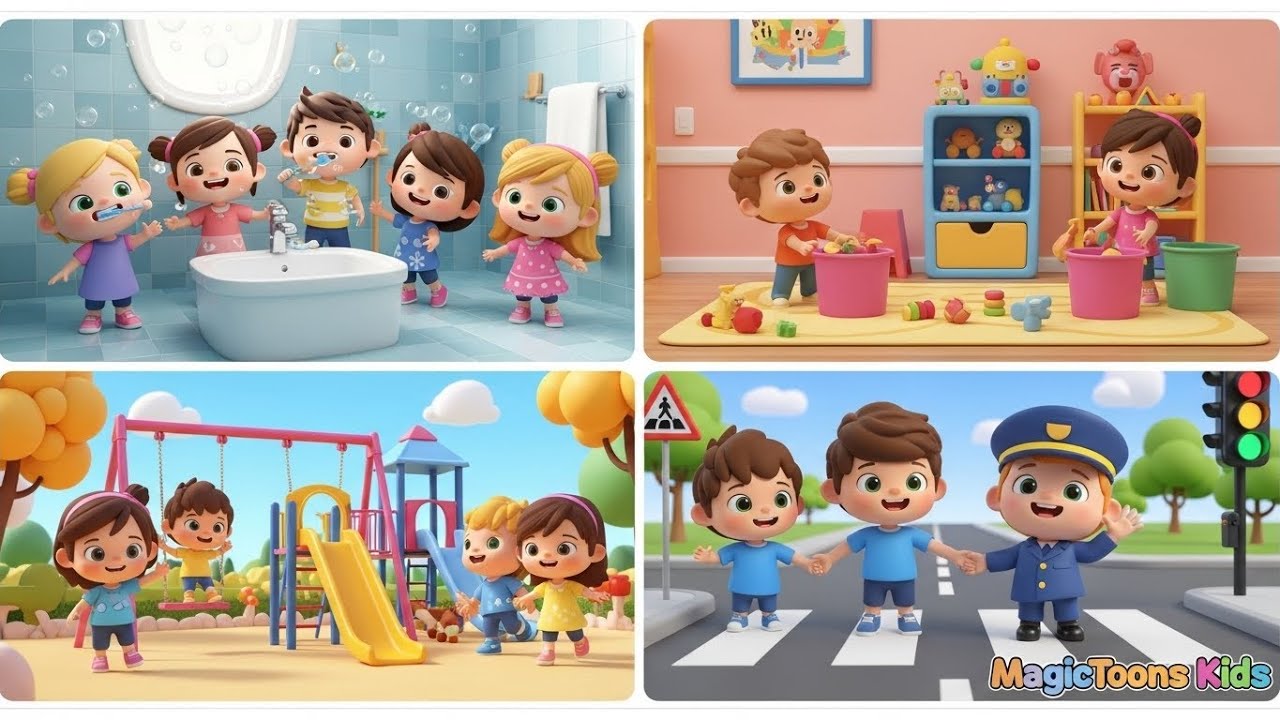 Dengue Virus Safety Song 🦟🚑 | Health & Safety Song for Kids | Nursery Rhyme