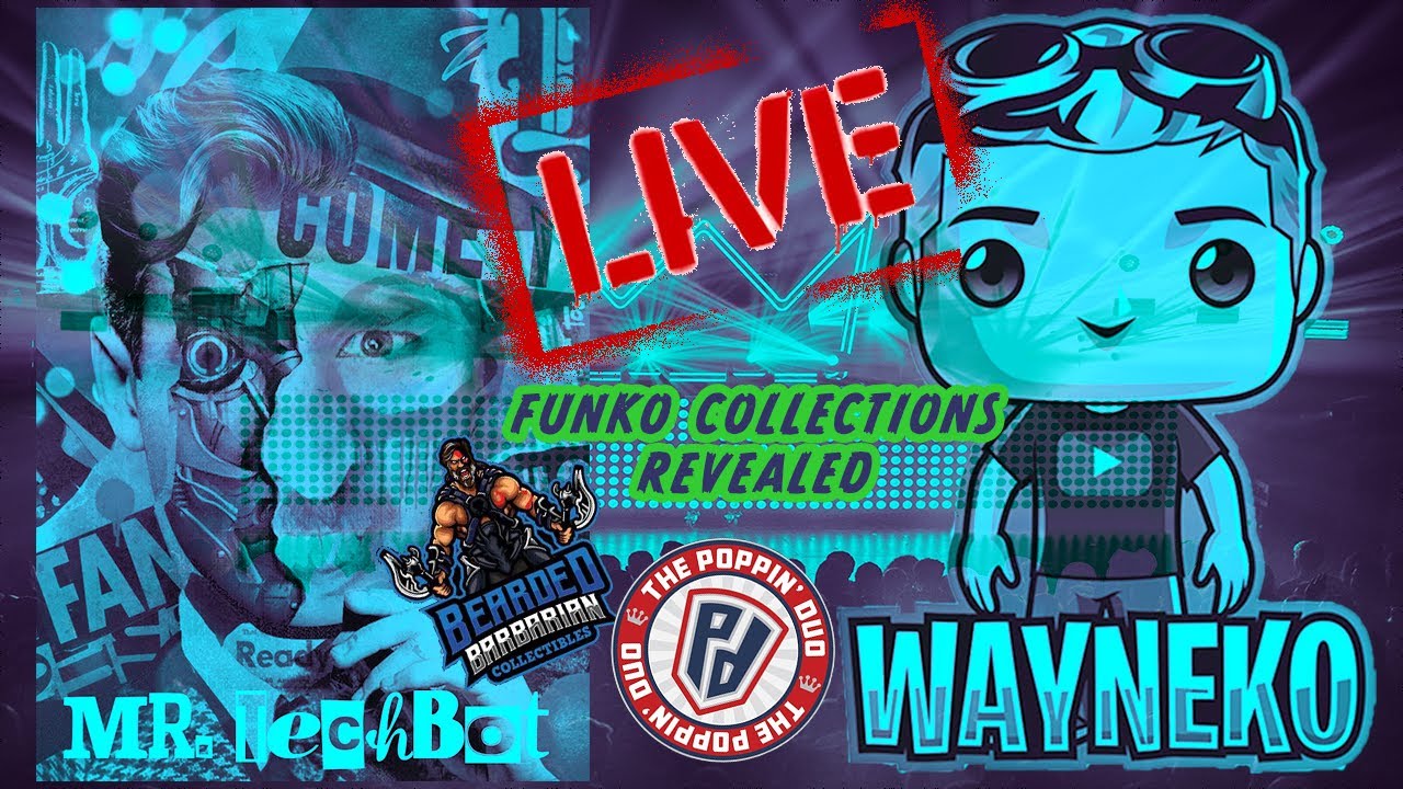 Wayneko & Mr Techbot Reveals other Youtuber's Personnal Funko Pop Collections
