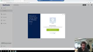 How to install the Fasthosts Cloud Backup agent on a Windows device