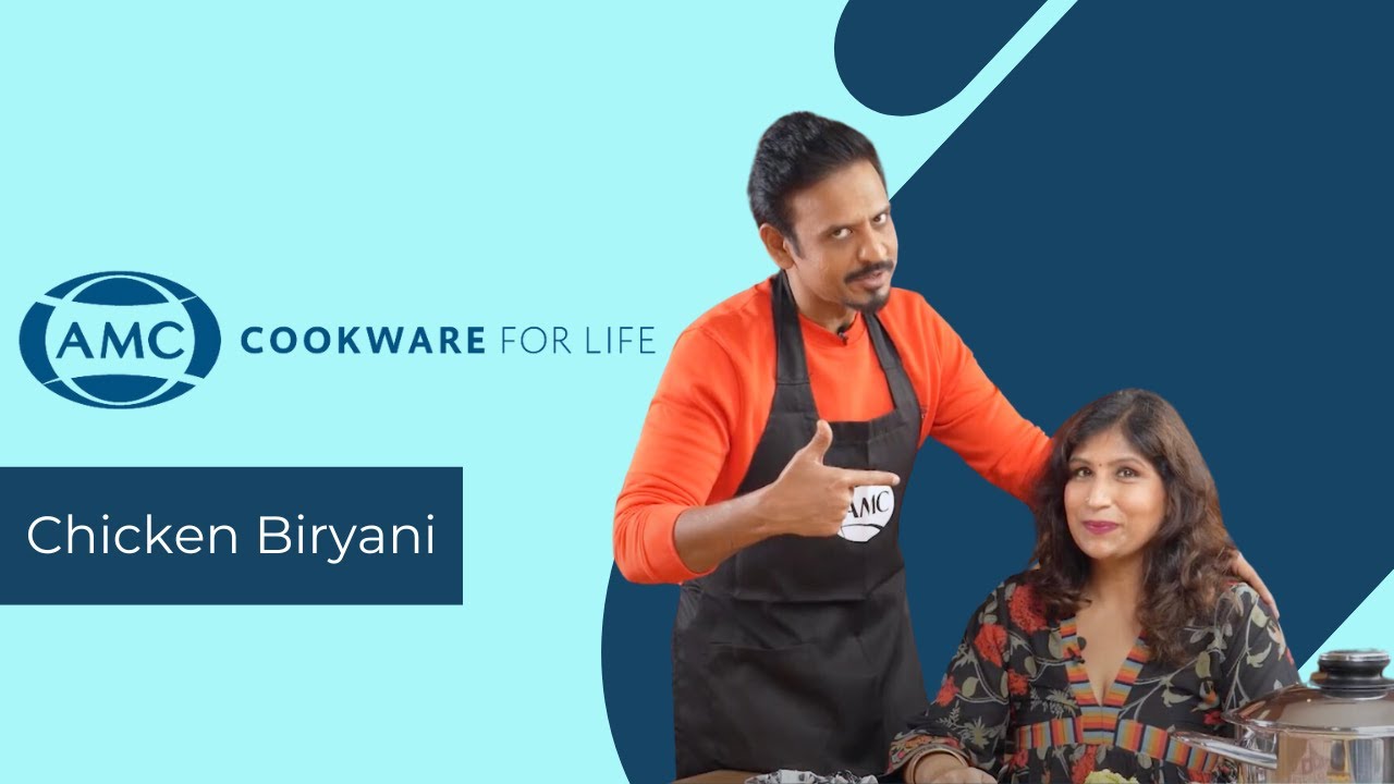 AMC Cookware- Recipe 1: Chicken Biryani | Orange Videos