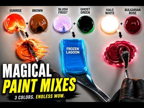 1 HOUR Color Mixing BEST Compilation｜Satisfying & Relaxing ASMR Color Mixing Part 4