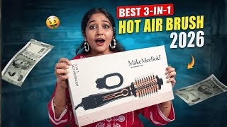 I tried Make me bold 3 in 1 hot air brush | Honest review &amp; Full demo | Salon style hair at home