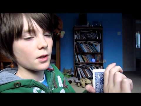 how to flick a card out of a deck EASY for beginners!