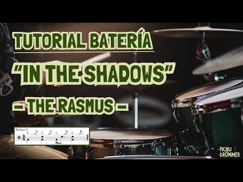 Cómo tocar IN THE SHADOWS en BATERÍA🥁 - The Rasmus | Tutorial Completo (Drum Tutorial)