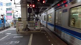 北総鉄道7300形7828F　京成高砂駅3番線発車　20240501 083701