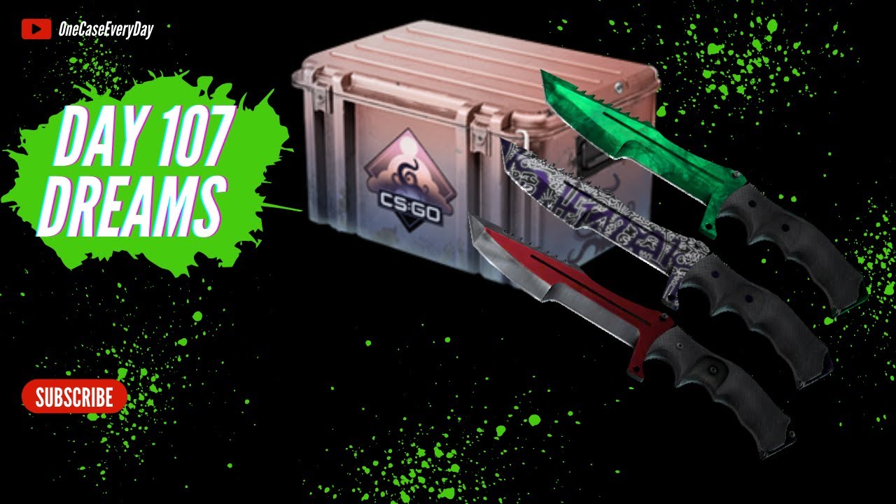 Opening one CS2 case every day until I get a Gold DAY 107 - YouTube