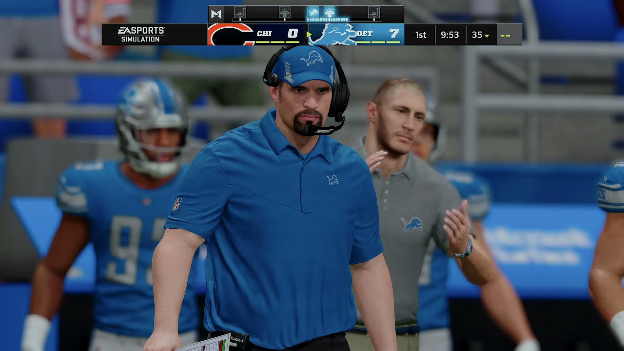 Madden 22 - Chicago Bears vs Detroit Lions Thanksgiving Game - Full Game Simulation PS5