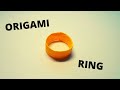 ORIGAMI RING (Ladislav Kaňka) - LORD OF THE RINGS