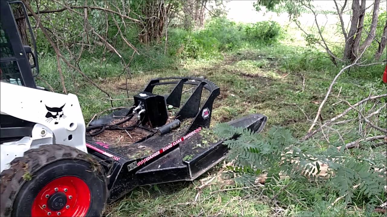 Skid Steer Attachment Demo Day Pasture Clearing 2016 YouTube