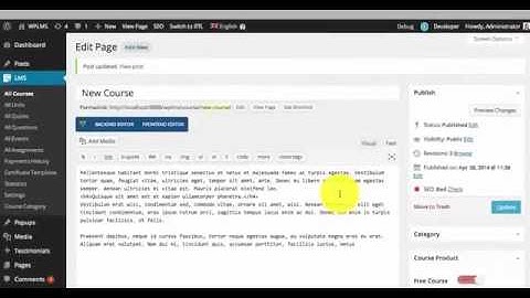 WPLMS Linkage feature